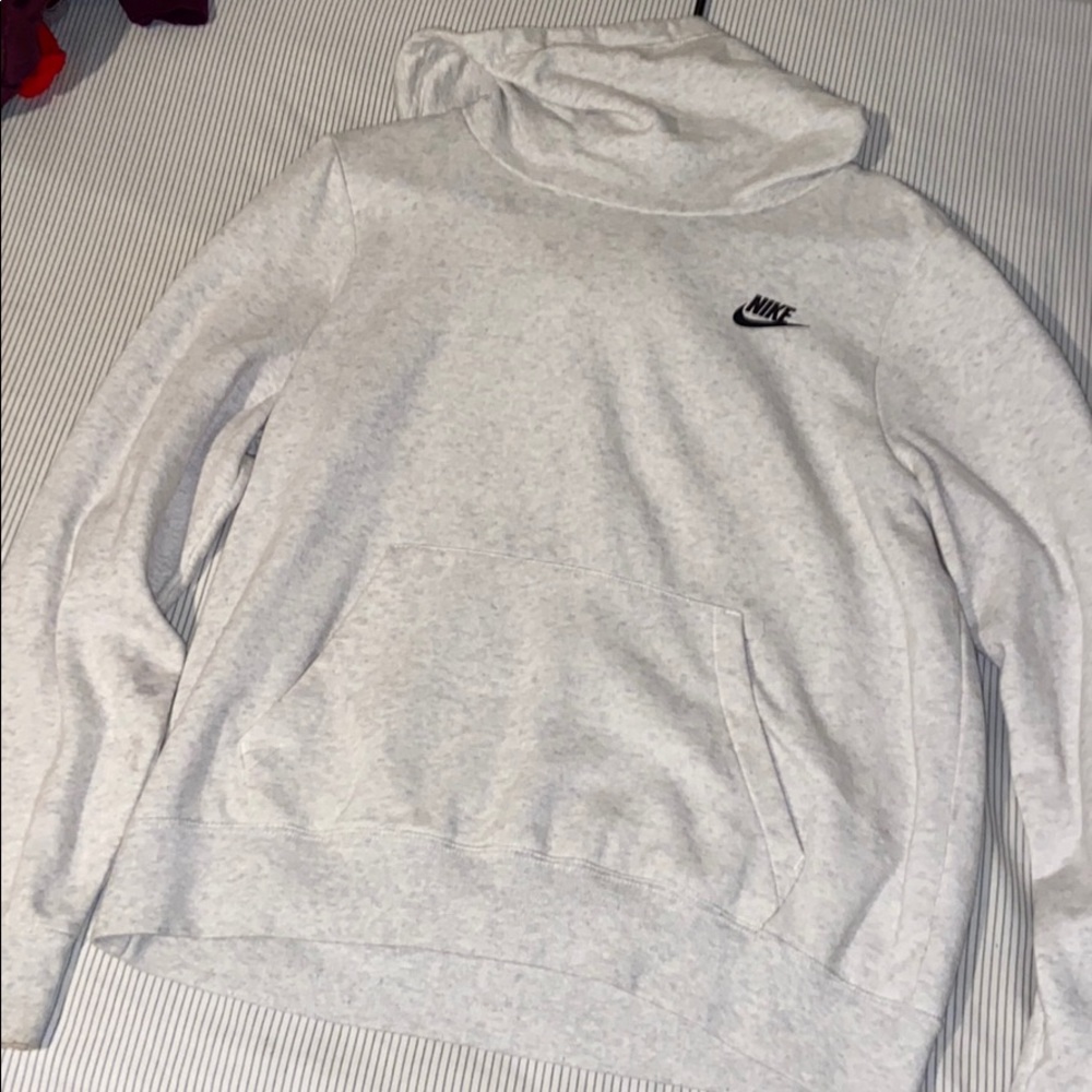 funnel neck Nike hoodie